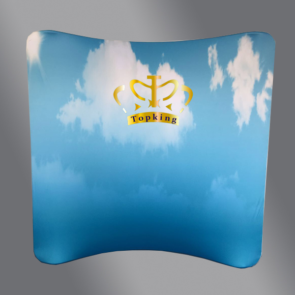 Curved Fabric Stand
